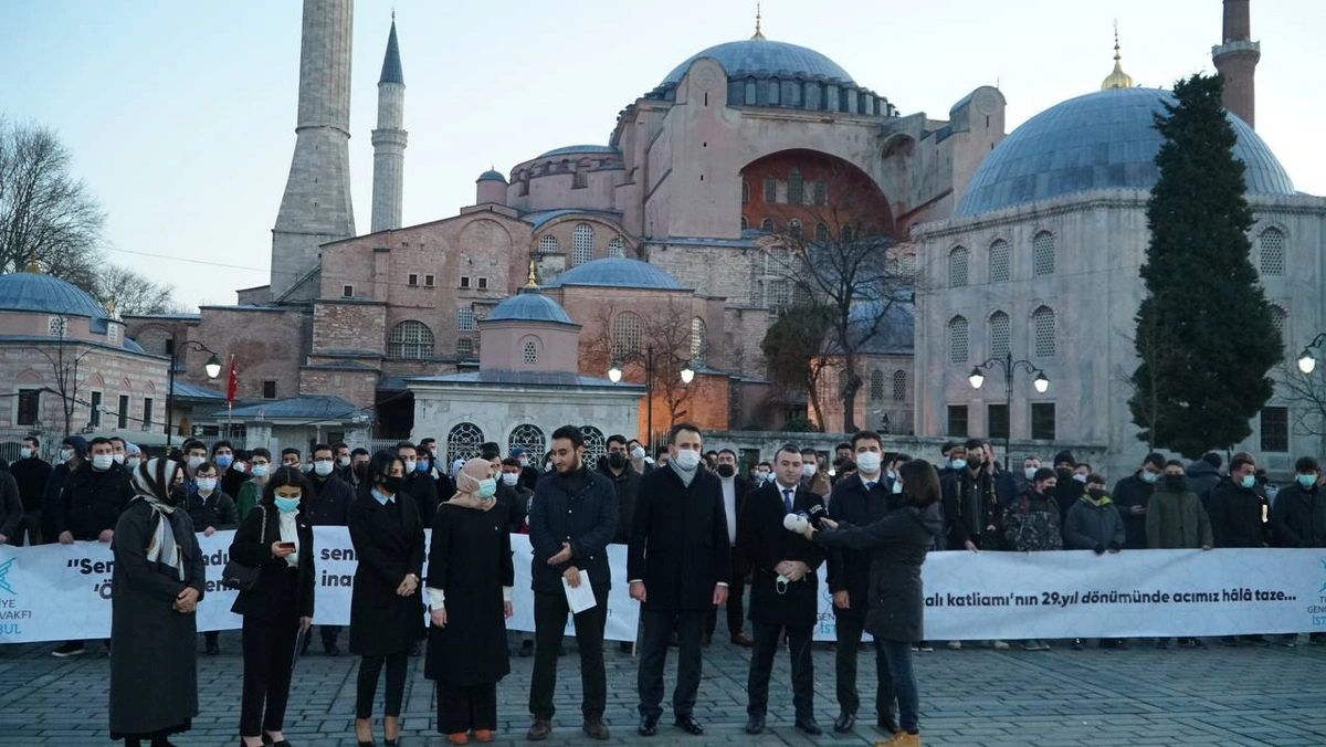 Türkiyə gəncləri “Xocalıya ədalət” tələb edir - FOTO